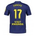 Atletico Madrid David Hancko #17 Borte Drakt 2025-26 Kortermet